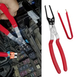 QZTYTY Relay Puller Pliers, Fuse Puller, Automotive Fuse Removal Tool, Universal Car Accessories Auto Metal Relay and Fuse Remover Tool for Removing Relays on Vehicles