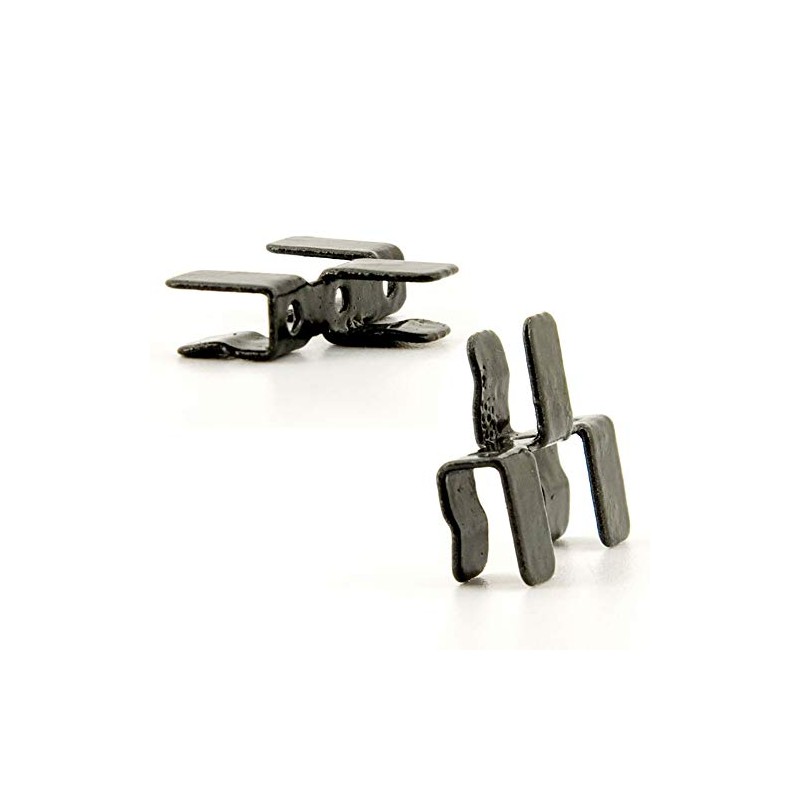 Replacement Connector Clip M14 - for rear window shades, Black