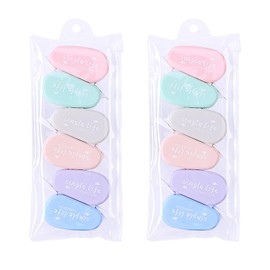 JinliangGuo 12Pcs Colorful Correction Tape Roller Moland Cute Fashionable Pocket Correction Tape Roller School Classroom Mouse White Out for Easy Correct Wrong Writing
