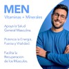 NatGel Multivitaminico para Hombre con Omega 3 Energia, Vitalidad y