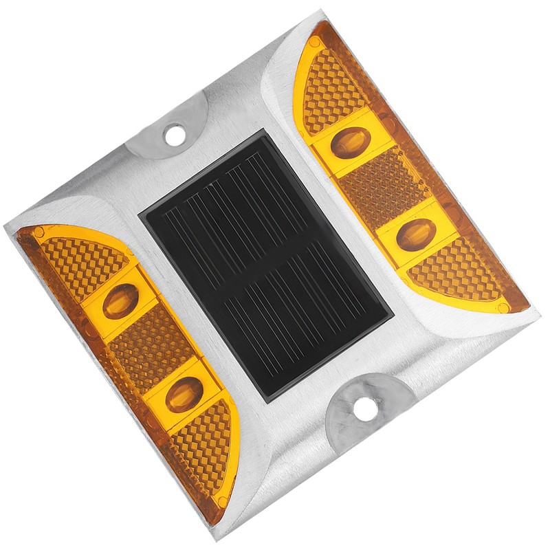 Casting Aluminum Road Stud Light Outdoor Solar Powered Lamp for