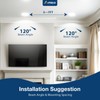 Amico 4 Pack 6 Inch 5CCT Ultra-Thin LED Recessed Ceiling