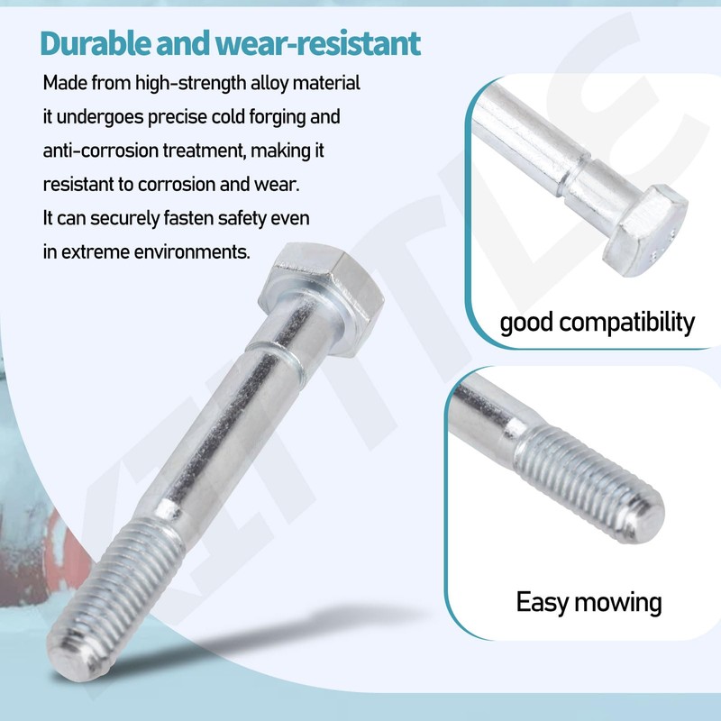 15 Pcs 70060-01338 Shear Bolts Kit (5/16" x 2-1/4") Compatible