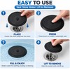 6-Inch Silicone Drain Stopper for Sink & Tub – Flexible