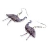 DUOWEI Acrylic Emu Bouquet Galah Birds Earrings Parrot Drop Earrings