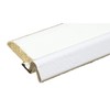 White Primed Colonial Pattern Door Weatherstrip Set, with Q-LON Weatherstrip