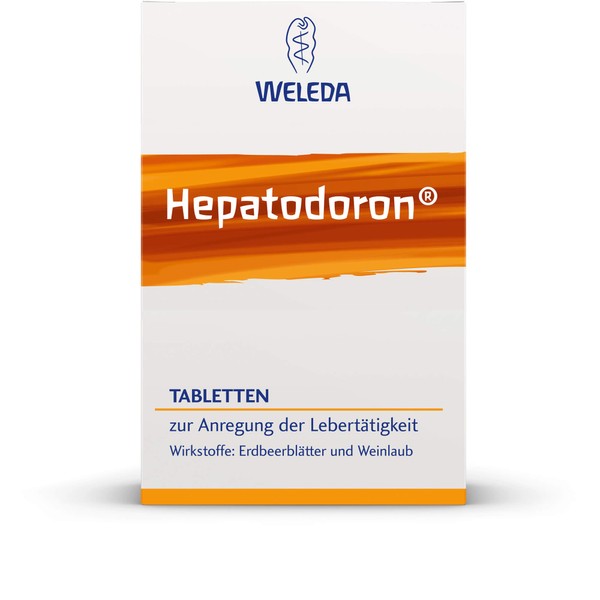 WELEDA Hepatodoron zur Anregung der Lebertätigkeit Tabletten, 200 St. Tabletten