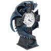 Nemesis Now B3602J7 Draco Clock Anne Stokes 17.8cm, Resin, Blue,