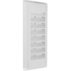 HVAC OV 3" x 3" Inch (Grille Dimensions) White Plastic
