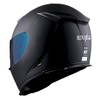 1STorm Motorcycle Full Face Helmet Skull King Matt Black +