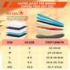 NBtoUS Women Heated Shoes with 2 Pack 5500mAh Battery,3 Heating