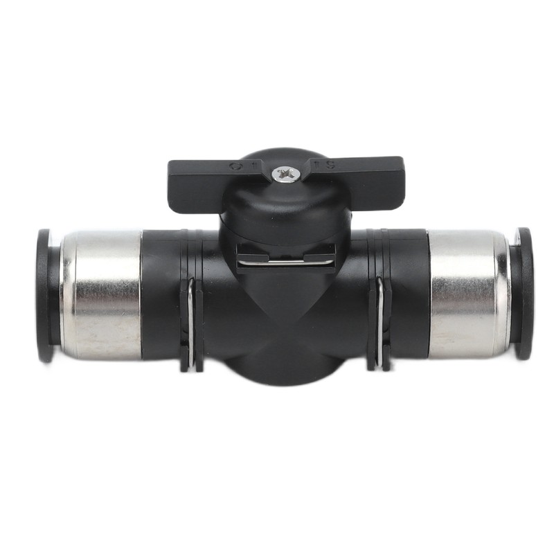 Push To Connect Straight Union Ball Valve Quick Release Pneumatic