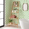 CAX Checkered Peel and Stick Wallpaper Mosaic Wallpaper 17.3''x300'' Green