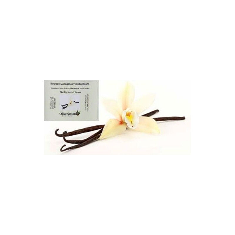 Organic Madagascar Vanilla Bean Pods - Whole Bourbon-Madagascar Beans for