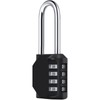 Combination Padlock, [2.6inch Long Shackle] Diyife 4 Digit Combination Lock,