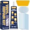 Tiepetly Vinyl Repair Kit Transparent, Waterproof Pool Liner Patch Kit,
