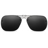 FF FRAZALA Clip-on Sunglasses, Clip-On, Flip-up Type, Polarized Lenses, Over