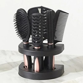 ksr hair brush comb set of 7-WFIZQUD brushes of 7 types-purple x000D / ksr 헤어 브러시 빗 7종 세트-WFIZQUD 브러쉬7종-퍼플x000D