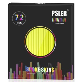 PSLER 72 PCS Spoke Skins Spoke Trim Wrap Decoration Protector Pipe Motocross Pit Dirt Bike Aaccessories Yellow