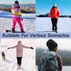 Beurlike Winter Gloves for Women Warm Fleece Lining Mittens Girls