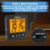Geevon Small Atomic Travel Alarm Clock with Auto/8s Backlight, 2