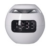 Multifunctional Bluetooth 5.0 Alarm Clock Speaker Rechargeable Ball Shape Portable
