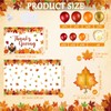 152 Pcs Thanksgiving Fall Balloons Arch Garland Kit Disposable Maple