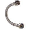 Certified Appliance Accessories WI12SSFM Braided Stainless Steel Water-Inlet Hose, 1ft
