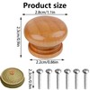 12Pcs Wooden Drawer Knobs, Door Knobs for Cupboards, Wooden Knobs,