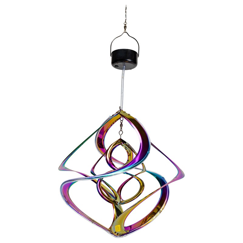 Red Carpet Studios 32265 Double LED Lighted Cosmix Spinner, Rainbow,