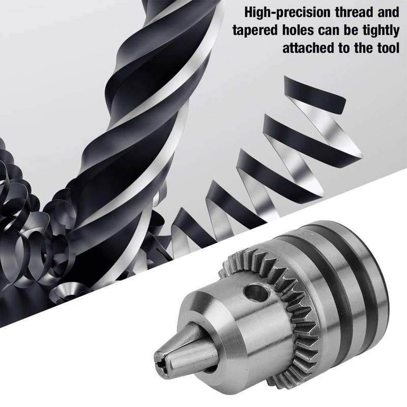 Tissting 3.0-16 mm B16 Drill Chuck, Capacity B16 Conical Bore