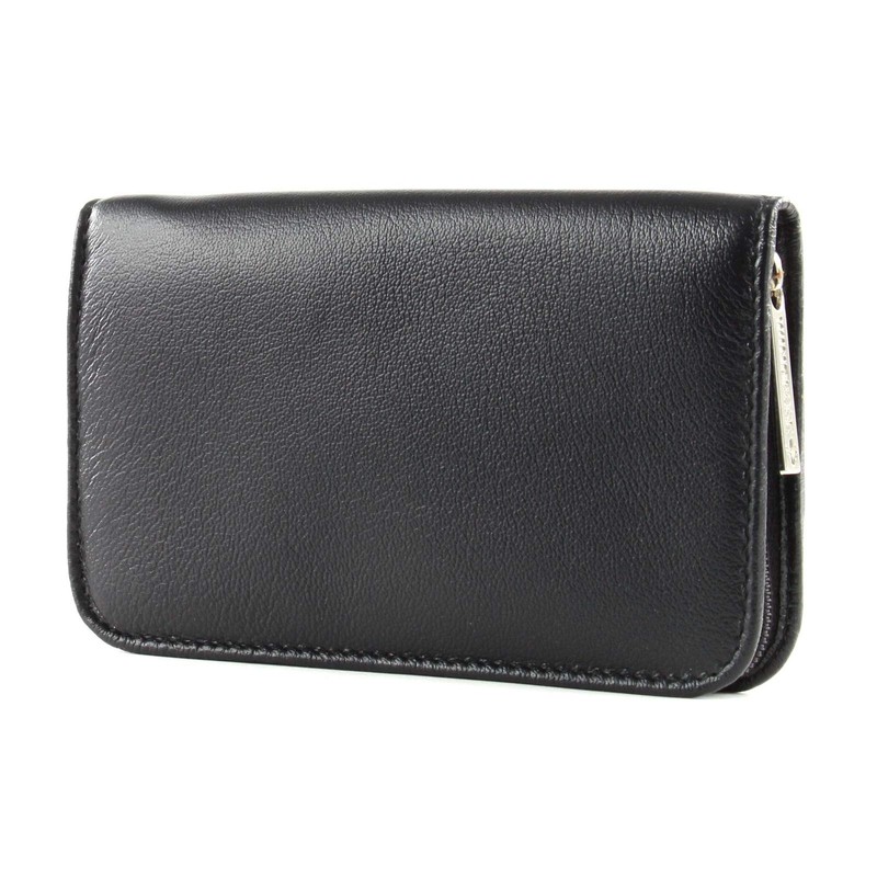 Windrose Nappa Manicure Set 14,5 cm Leather schwarz