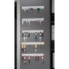 Haky Key Rack with 6,7,8 or 10 Hooks incl. Matching