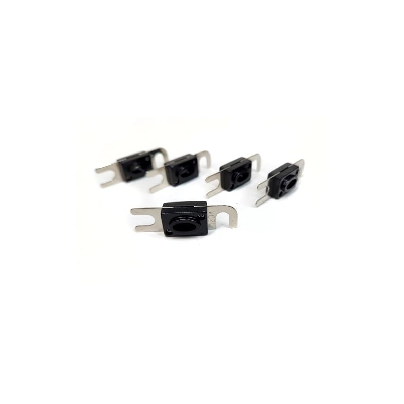 KnuKonceptz Mini-ANL (MIDI/AFS) Nickel Silver Plated Fuses 120A - 5