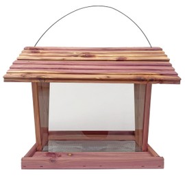 Large Ranch Cedar Bird Feeder - Made in USA