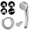High Pressure Handheld Shower Head with ON/OFF Switch, 3 Spray