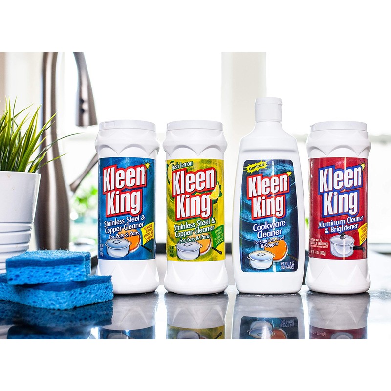 King Kleen Stainless Steel Cookware Cleaner and Copper Cleaner (14
