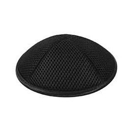 Zion Judaica Deluxe Mesh Kippah for Occasions and Every Day Use Single or Bulk Orders Prayer, Sports, Bar Mitzvah, Bat Mitzvah, Chuppah, Bris, Weddings (12 Pack Black)