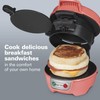Hamilton Beach Breakfast Sandwich Maker with Egg Cooker Ring, Customize