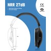 ZOHAN EM018 Shooting Ear Protection Noise Cancelling Safety Muffs NRR