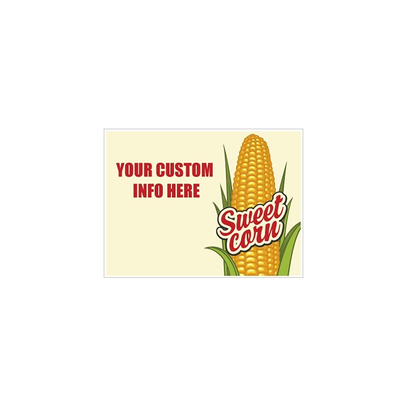 Sweet Corn For Sale Coroplast Yard Sign - 18 x