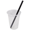 Artnap 32150101 Tapioca Straws, Pack of 250, Black, Naked