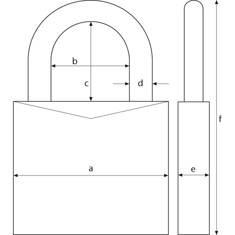 ABUS Combination Lock 145/20 Yellow - Suitcase Lock, Locker Lock