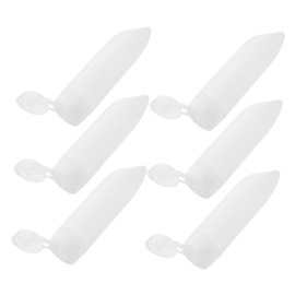 Ipetboom 6pcs Travel Toiletries Bottles Squeeze Bottles Refillable Travel Tubes for Toothpaste Foundation Cosmetics