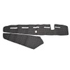 24/7 AUTO Black with white stitching dashboard mats for right