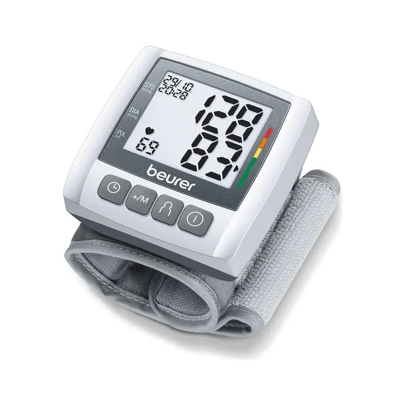 Monitor De Presin Arterial Digital De Mueca Bc30 Beurer Gris