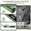 TUBINOONE Engraving Pen, Ultimate Cordless Portable Tool for Artists &