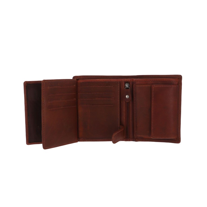 MUSTANG Udine Men's Wallet Brown, brown