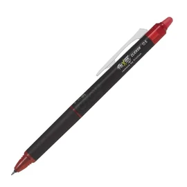 PIlot Frixion Point Clicker Retractable Erasable Roller Ball Pen - 0.5mm Synergy Tip - Red Ink - Each