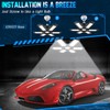 YIQIBRO Garage Lamp LED Pack of 2
